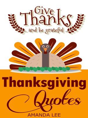 cover image of Thanksgiving Quotes